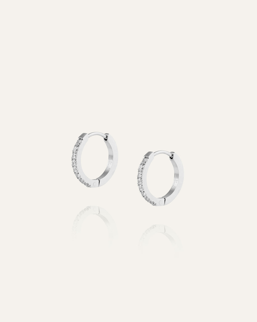 Shiny Hoops Medium