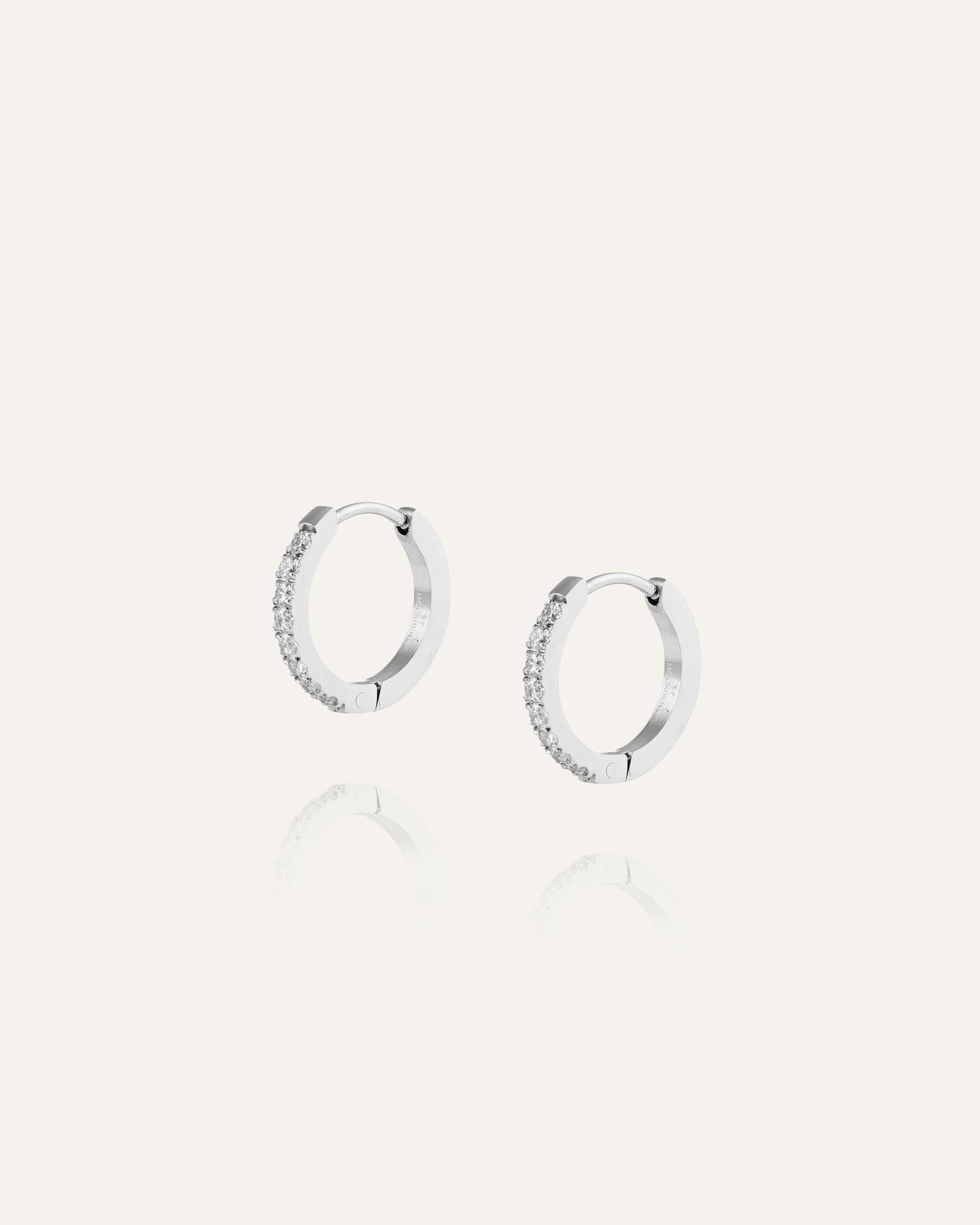 Shiny Hoops Medium