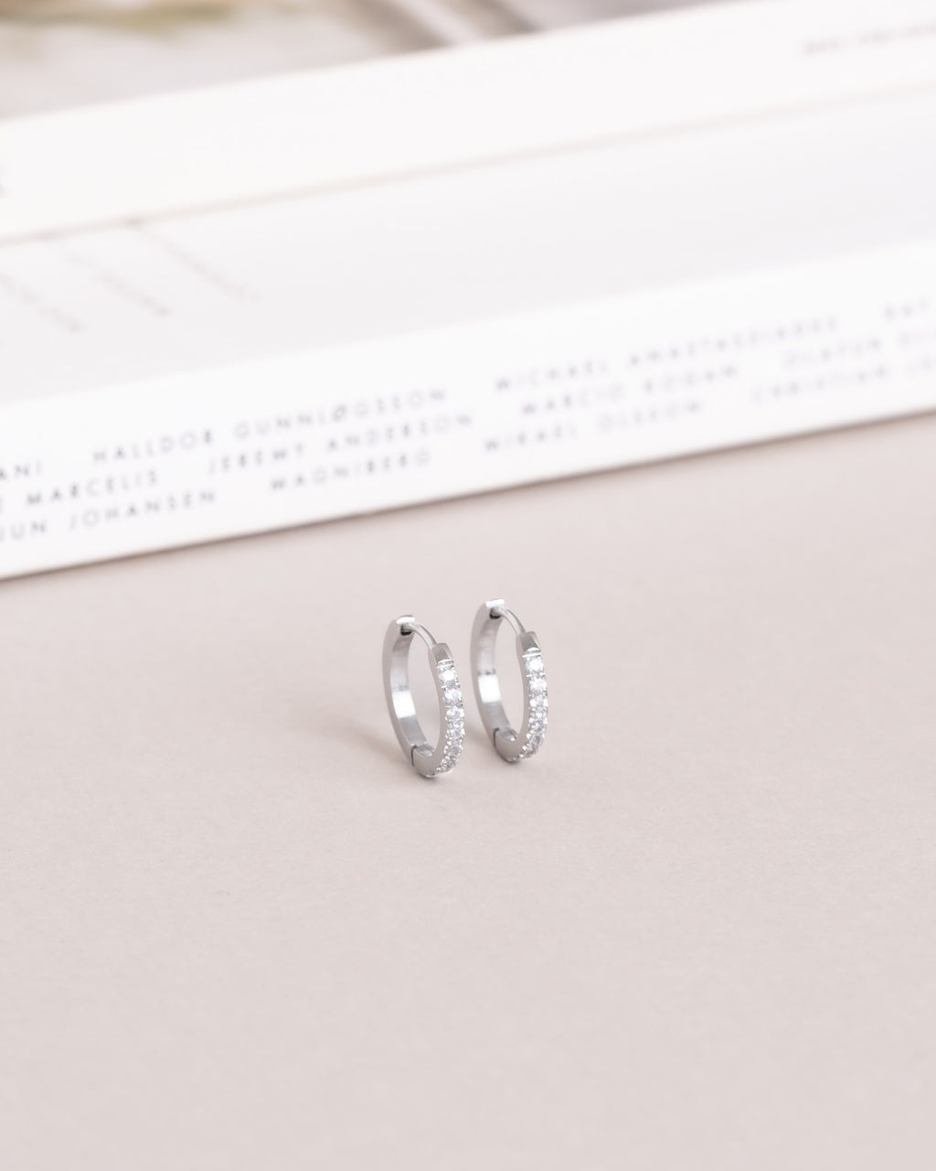 Shiny Hoops Medium