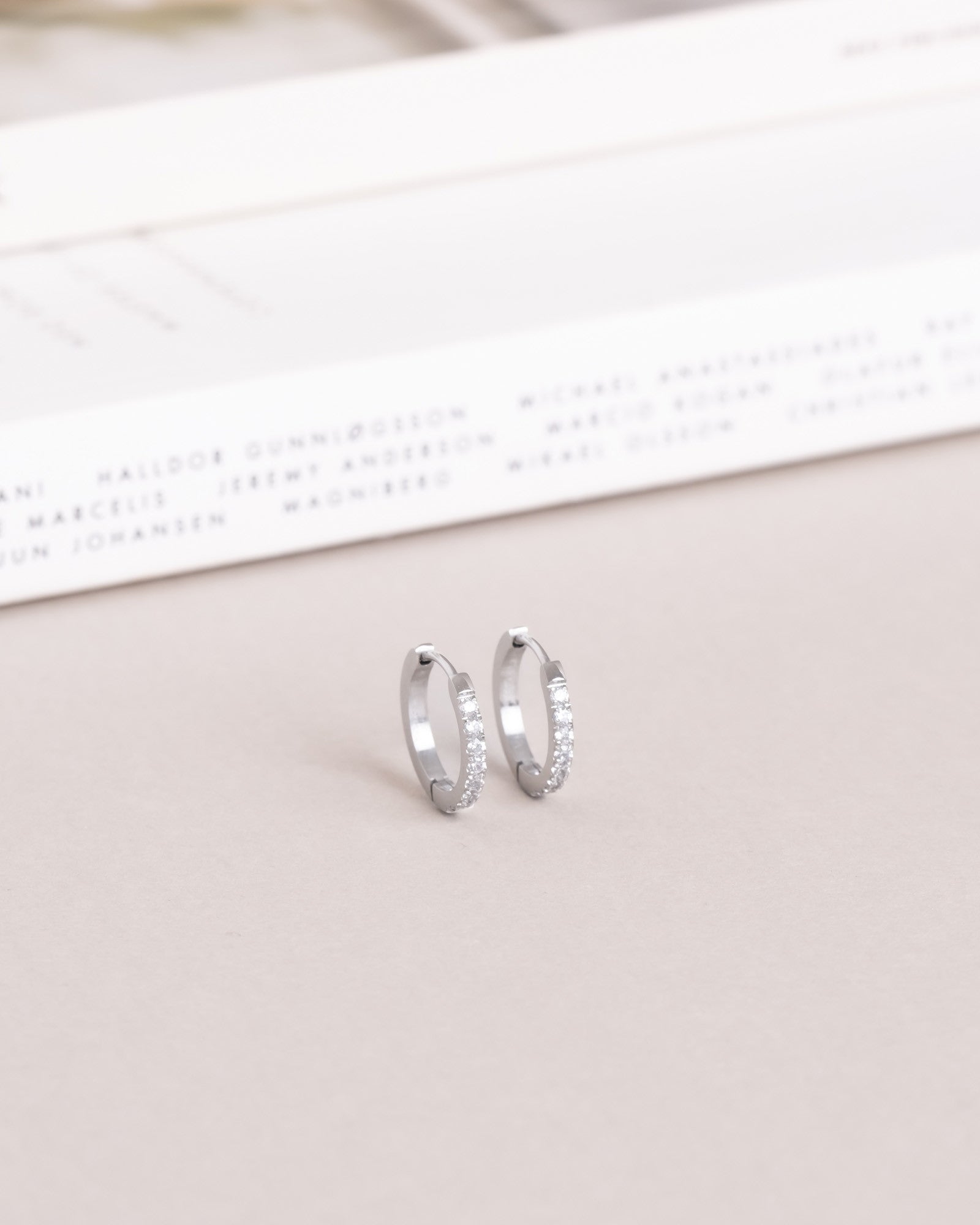 Shiny Hoops Medium