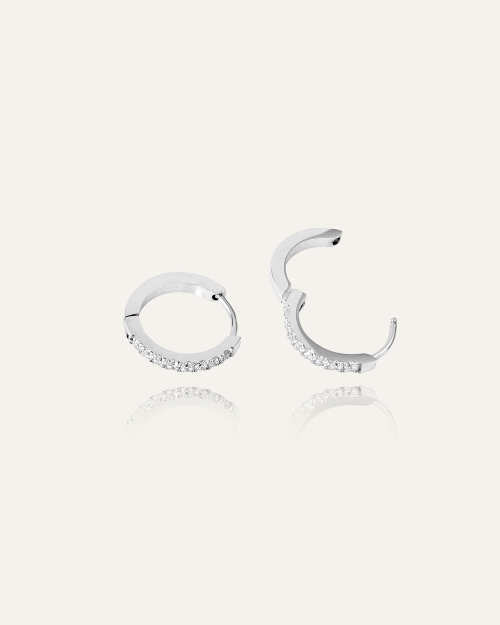 Shiny Hoops Medium
