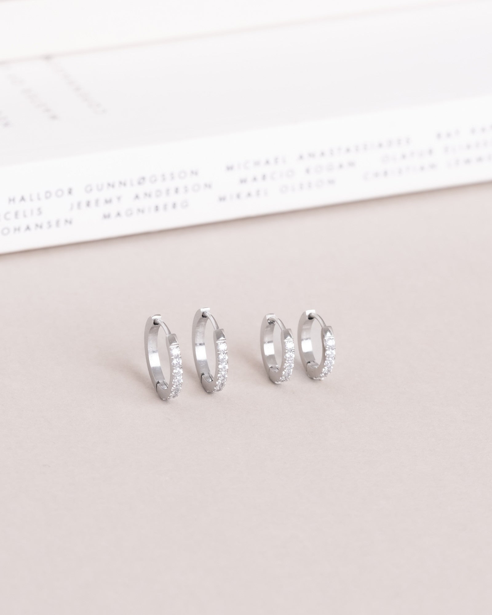 Shiny Hoops Medium