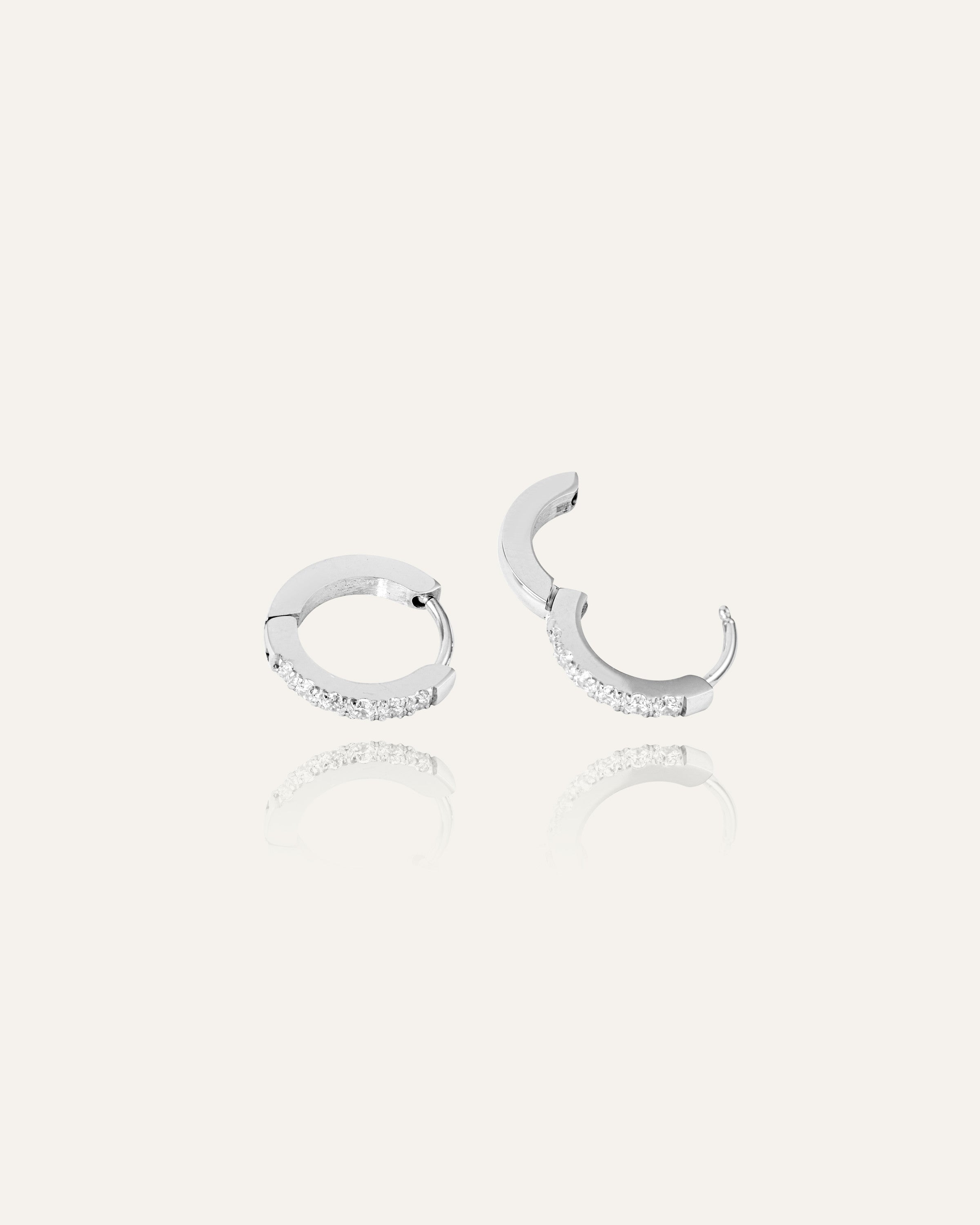 Shiny Hoops Small