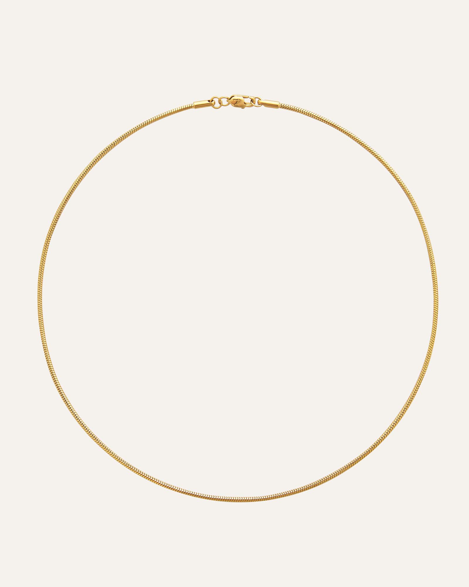 Schlangenkette Gold