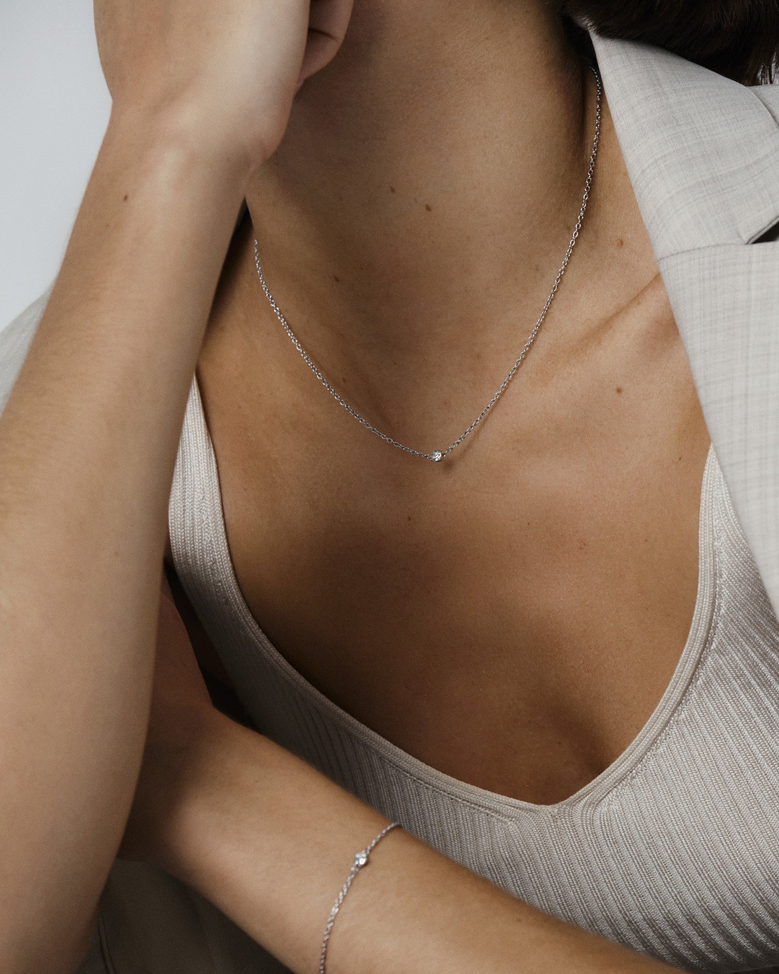 Thin Sparkle Necklace