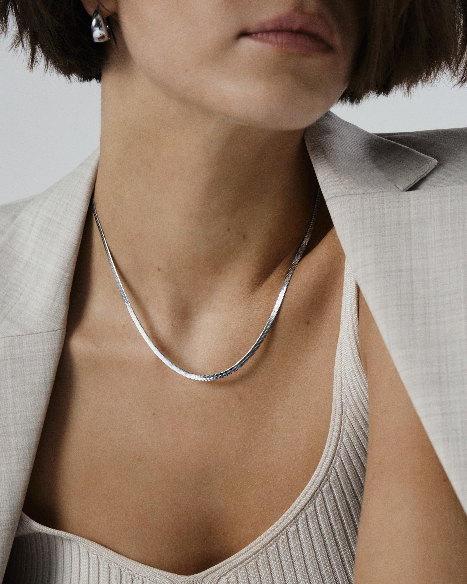 Thin Snake Necklace