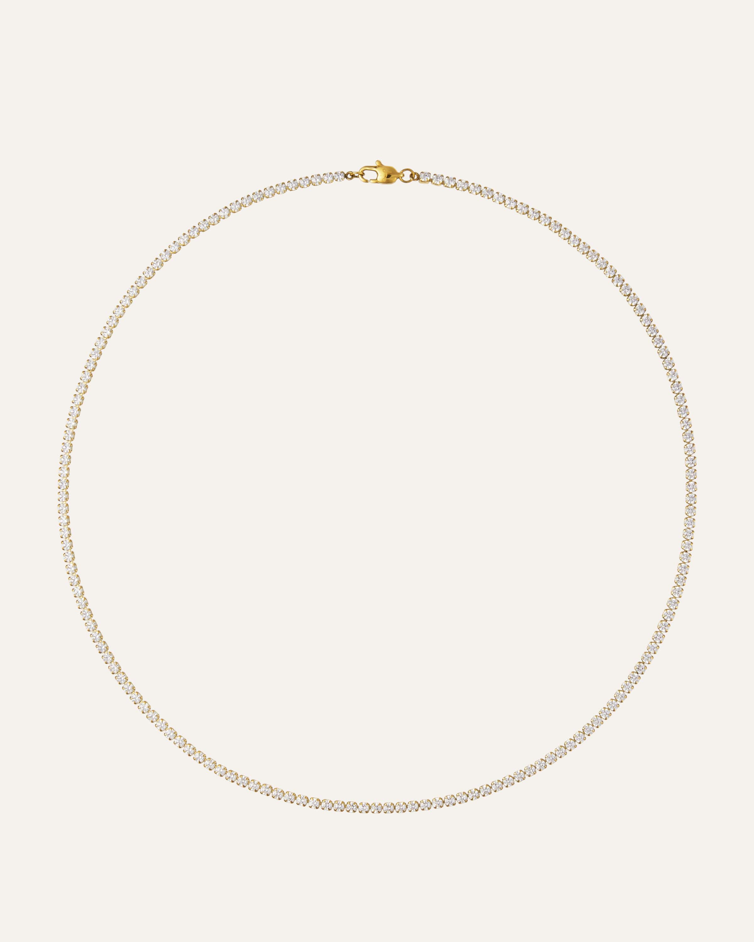 Shiny Tennis Necklace