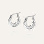 Bibi Earrings Large Silver