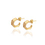 Leaf Earrings Gold