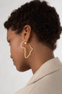 Alkebu-Lan Earrings Gold