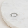 Elipse Ring Silver / White