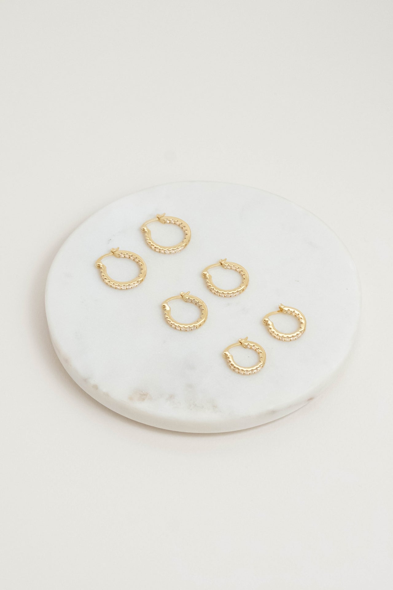 Lunar Earrings Silver / Green