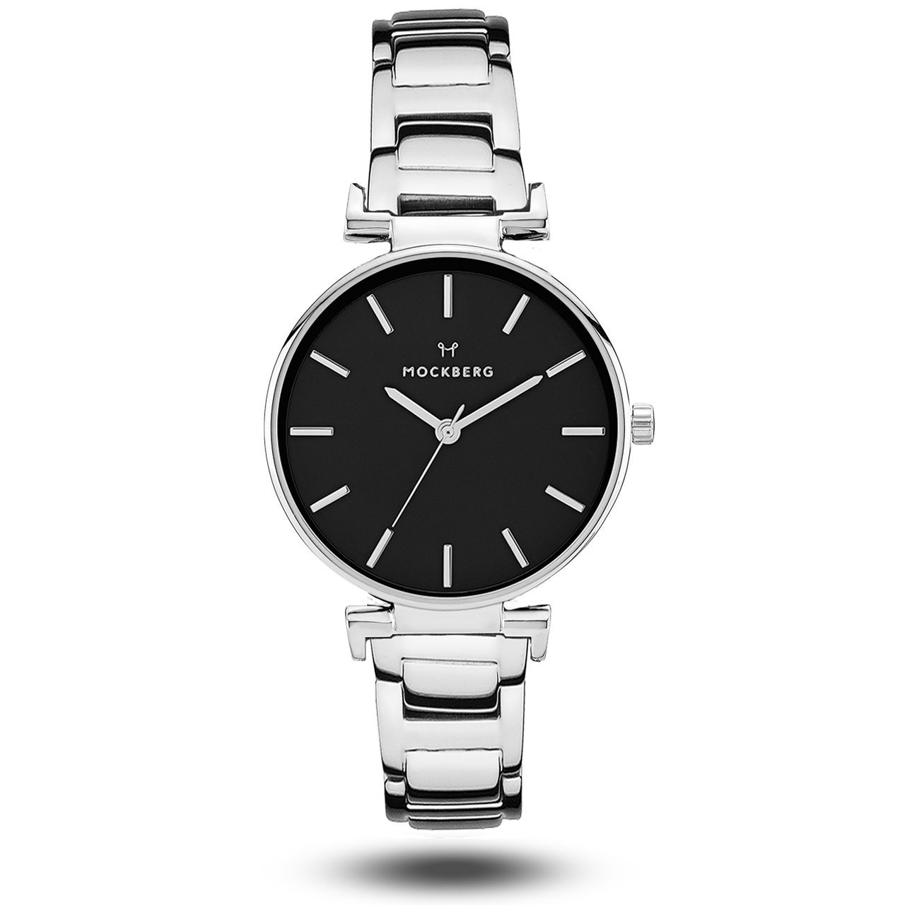 MODEST LINKS 34 mm Silver Black dial